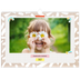 A3 Foto Kalender — Rustik familiekalender - familie på 4 [kalender forside]