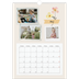 Årskalender A3 — Vintage scrapbooking [kalender forside]