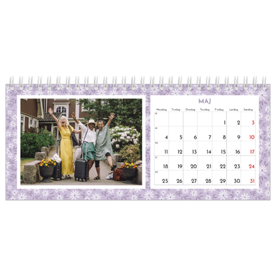 Bordkalendere — Fuld blomstring [kalender forside]