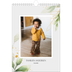 Fotokalender A4 (20 x 30 cm) — Naturlig akvarel [kalender forside]