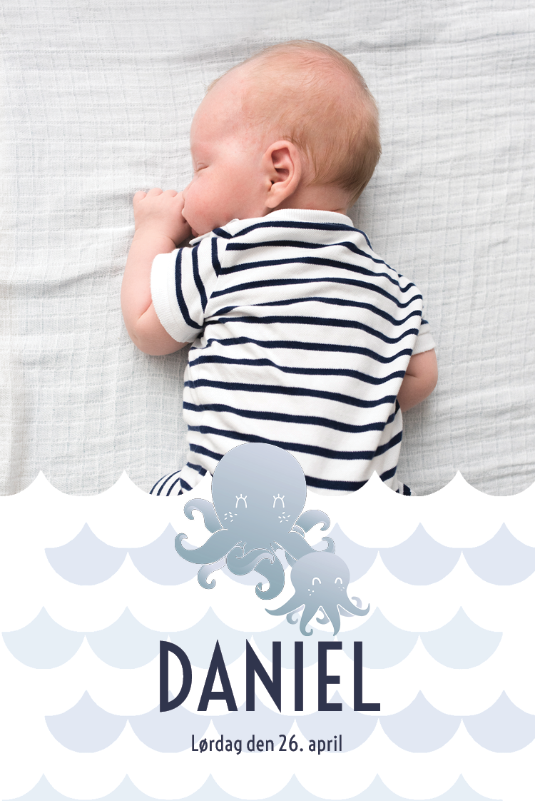 Invitationer — Sød blæksprutte