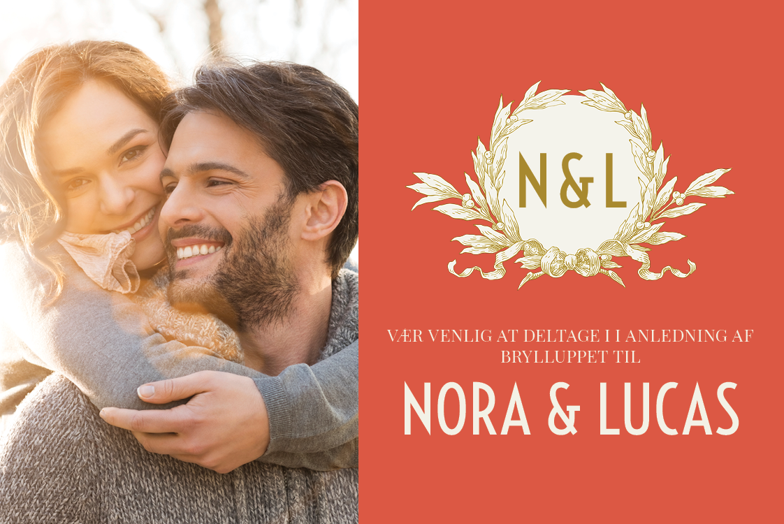 Invitationer — Guld krans