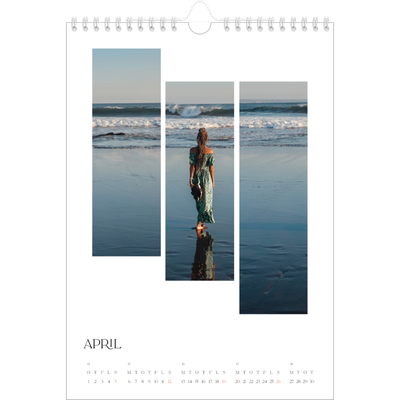 Fotokalender A4 (20 x 30 cm) — Rejsemosaikker [kalender forside]