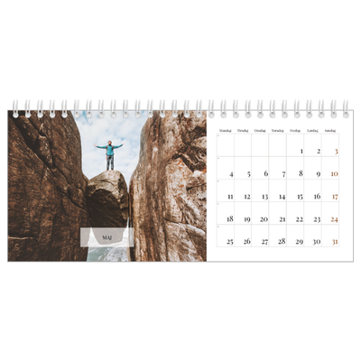Bordkalendere — Klassisk kalender [kalender forside]