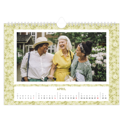 A5 Foto Kalender — Fuld blomstring [August]