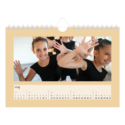 A5 Foto Kalender — Neo Scandi [kalender forside]