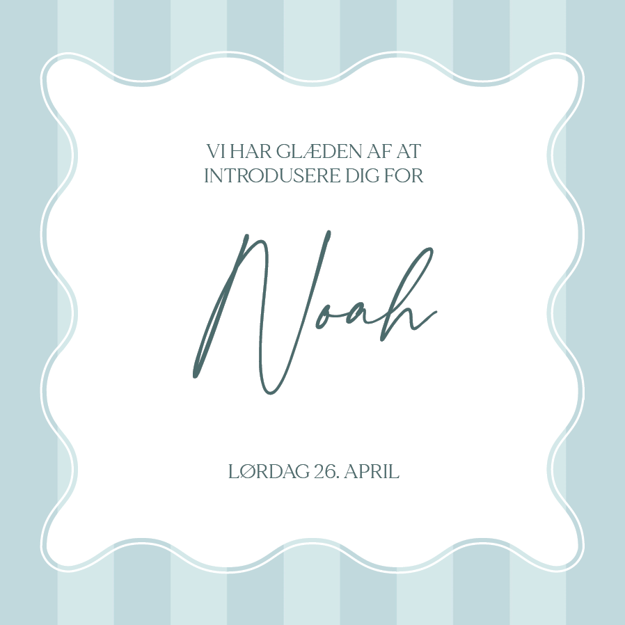 Invitationer — Pastel skaller