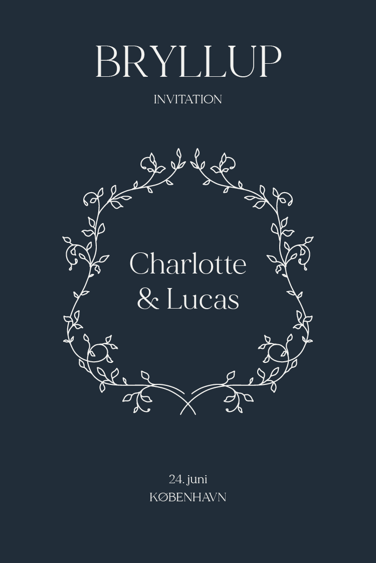 Invitationer — Elegance