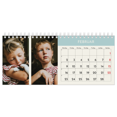 Bordkalendere — Pastel kapitler [Februar]