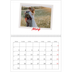 Fotokalender A4 dobbelt (30 x 40 cm) — Signeret tryk [Maj]