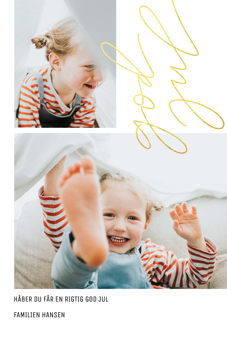 Kort — Enkel julehilsen