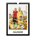 A5 Foto Kalender — Sort baggrund [kalender forside]