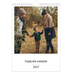 A4 Familiekalender — Enkel familiekalender - Familie på 3 [kalender forside]