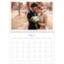 Fotokalender A4 dobbelt (30 x 40 cm) — Klassisk kobolt [Februar]