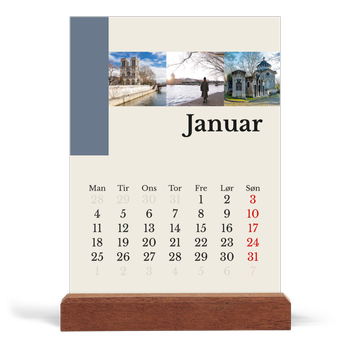 Staffeli kalender - stående — Verdens seværdigheder