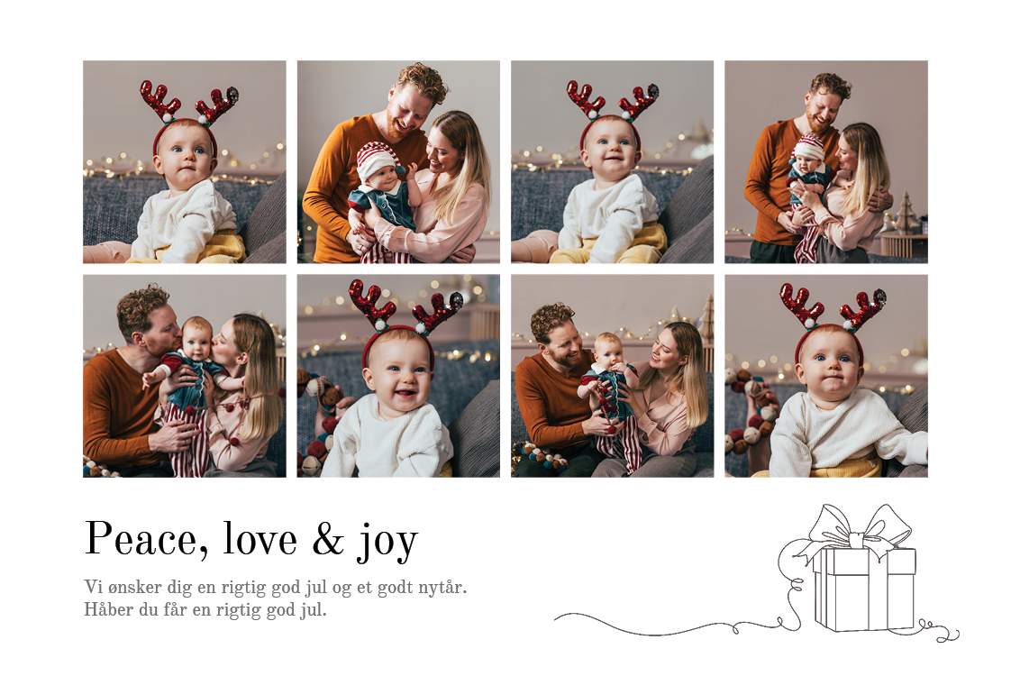 Kort — Festligt ternet