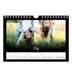 A5 Foto Kalender — Sort minimal [kalender forside]