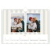 Fotokalender A4 — Skrift og striber [kalender forside]