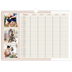 A3 Foto Kalender — Familiekalender i jordfarver - Familie på 5 [Marts]