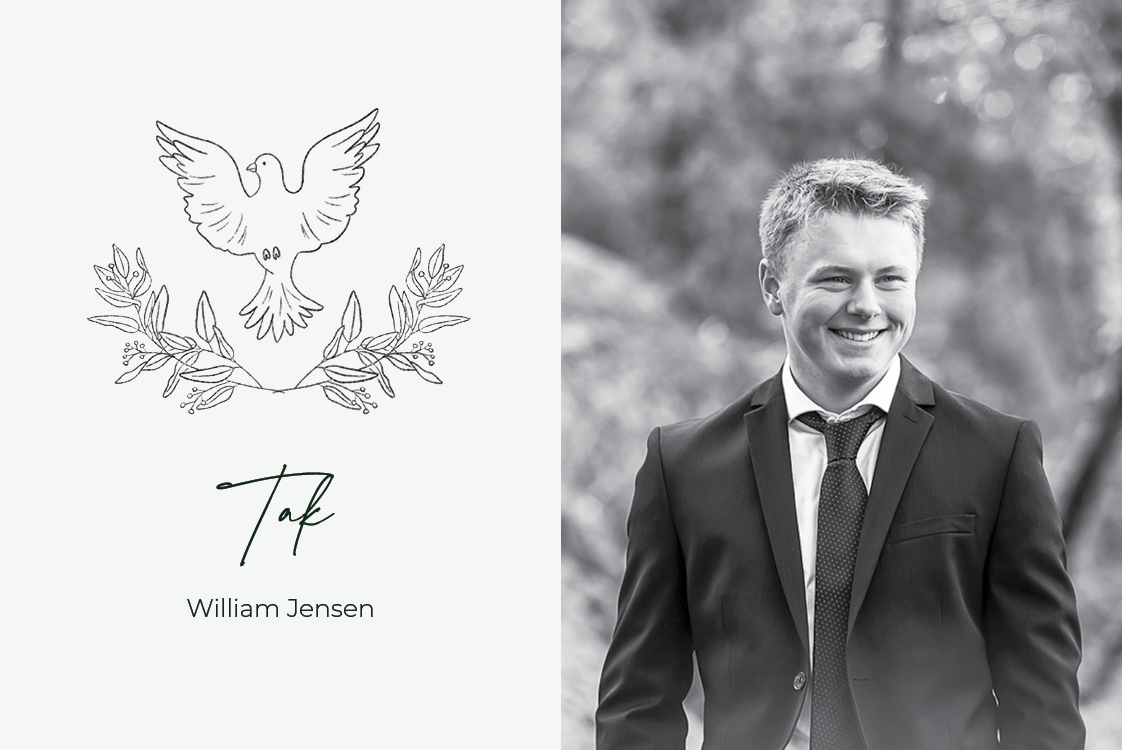 Takkekort — Kirkelig streg