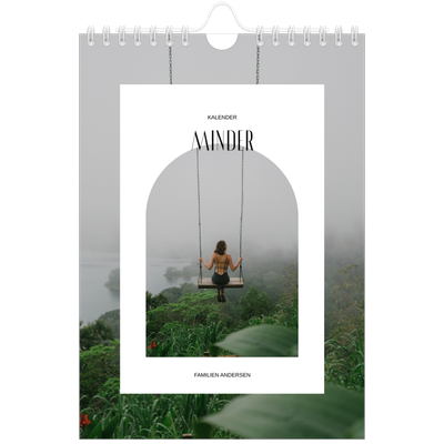 A5 Foto Kalender — Den åbne bue [kalender forside]