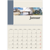 Fotokalender A4 dobbelt (30 x 40 cm) — Verdens seværdigheder [Januar]