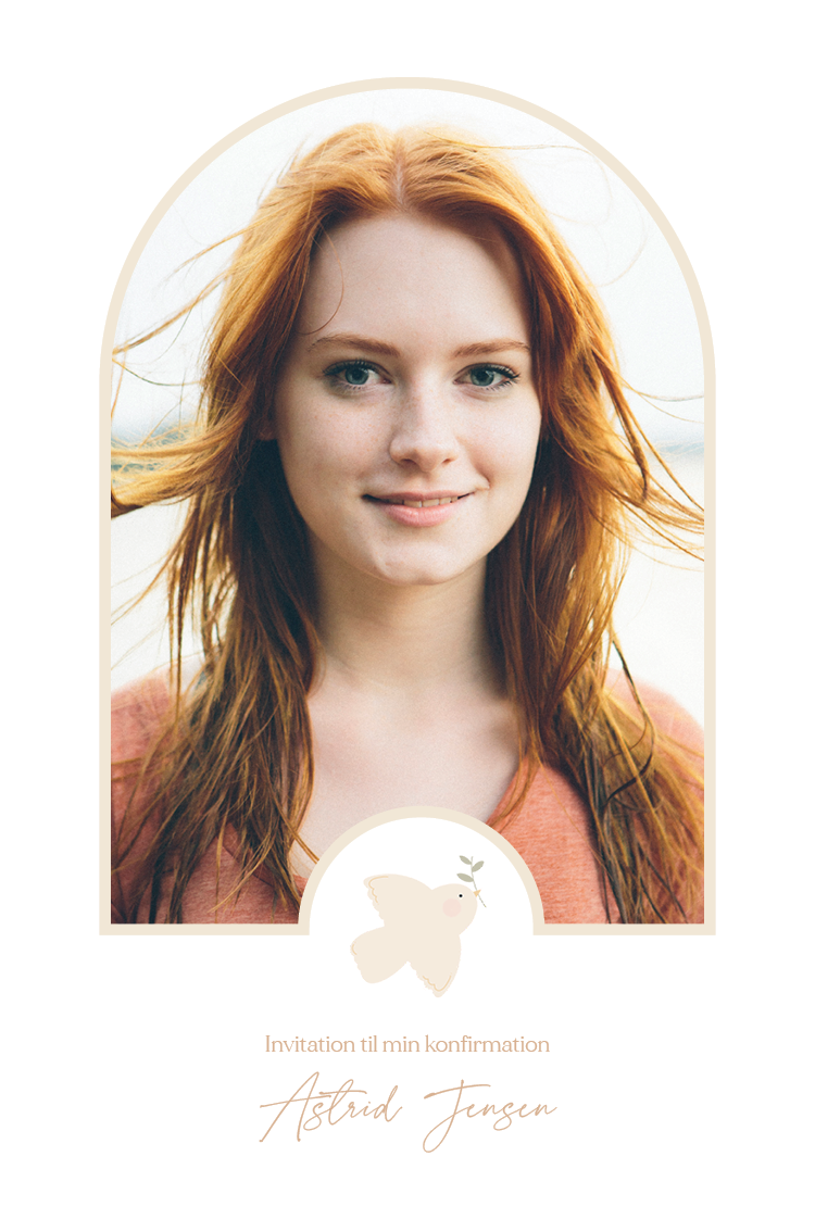 Invitationer — Flyvende due