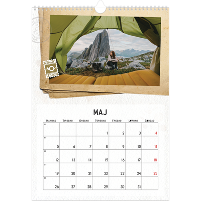 Årskalender A3 — Parts unknown [kalender forside]