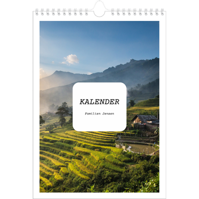 Fotokalender A4 (20 x 30 cm) — Den fulle historie [kalender forside]