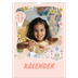 Årskalender A3 — Regnbue enhjørning [kalender forside]