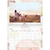 Fotokalender A4 dobbelt (30 x 40 cm) — Akvarelspot [kalender forside]