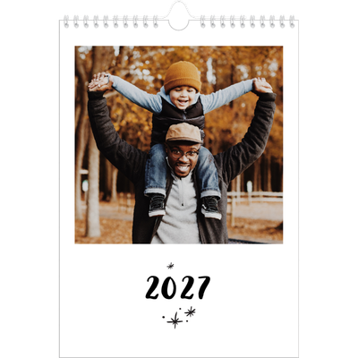Fotokalender A4 (20 x 30 cm) — Håndskrevet [kalender forside]