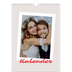 Fotokalender A4 (20 x 30 cm) — Signeret tryk [kalender forside]