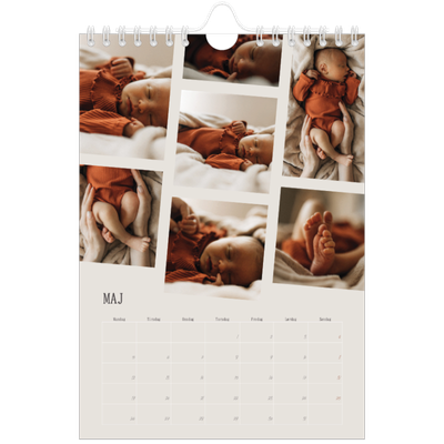 A5 Foto Kalender — Dynamiske billeder [kalender forside]