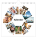 Årskalender kvadratisk — Billedgitter [kalender forside]
