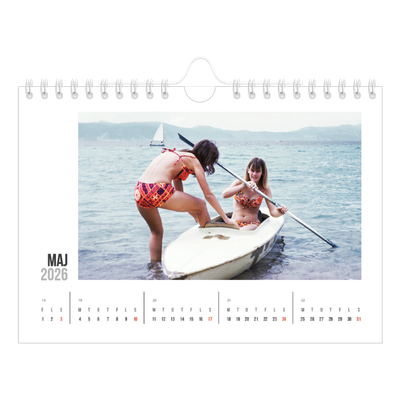A5 Foto Kalender — Forkortet tekst [kalender forside]