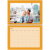 Fotokalender A4 dobbelt (30 x 40 cm) — Stilrene farver [kalender forside]