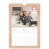 A5 Foto Kalender — Røde elementer [kalender forside]