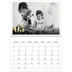 Fotokalender A4 dobbelt (30 x 40 cm) — Store tal i glitter [kalender forside]