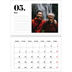 Fotokalender A4 dobbelt (30 x 40 cm) — Serif og øjeblikke [kalender forside]