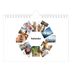 A5 Foto Kalender — Billedgitter [kalender forside]