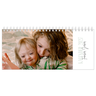 Bordkalendere — Flere fonter [kalender forside]