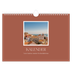 Fotokalender A4 — Klassiske farver [kalender forside]