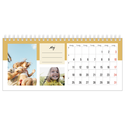 Bordkalendere — Kalender med "To do"-liste [kalender forside]