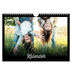 Fotokalender A4 — Sort minimal [kalender forside]