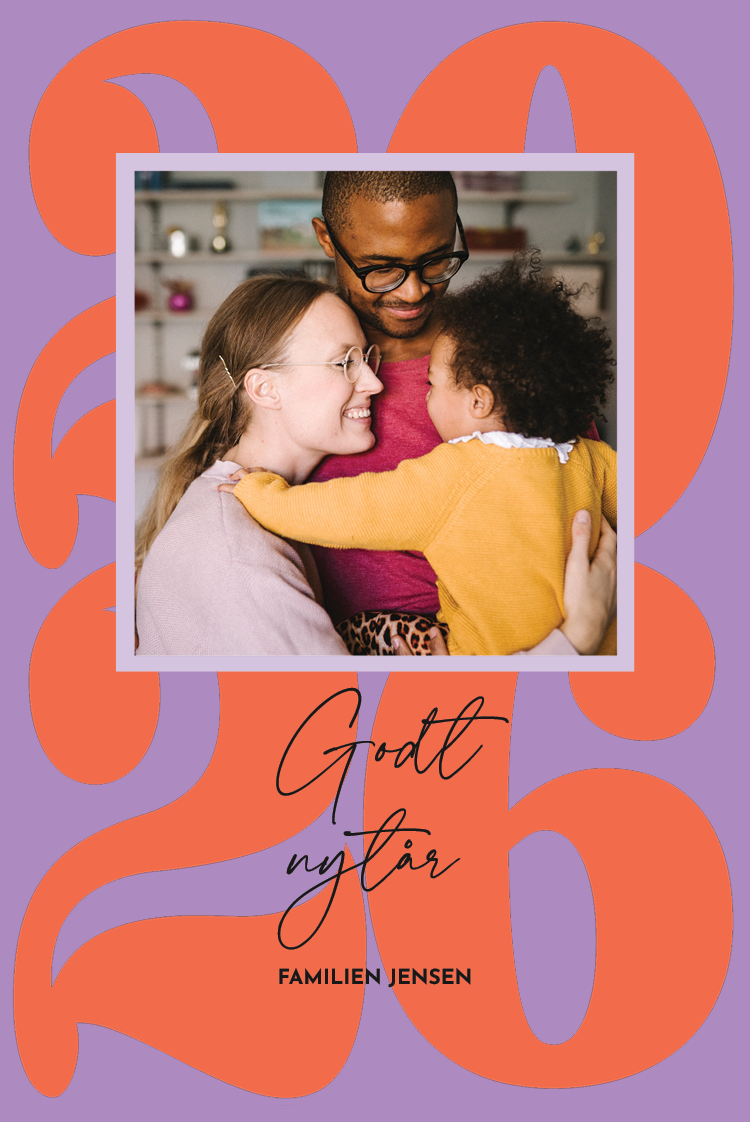 Kort — Farverig nytår