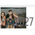 Fotokalender A4 dobbelt (30 x 40 cm) — Måneder i tal [kalender forside]