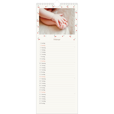 Køkkenkalender  — Kirsebærlykke [Februar]