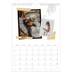 Fotokalender A4 (20 x 30 cm) — Scrapbook stil [Marts]