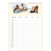 A4 Familiekalender — Moderne familiekalender - Familie på 4 [Februar]